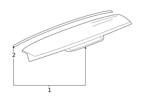 Spoiler for 2008 Chevrolet Suburban 1500 #0