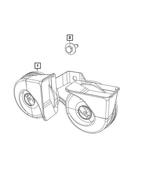 Horns for 2022 Ram 3500 #0