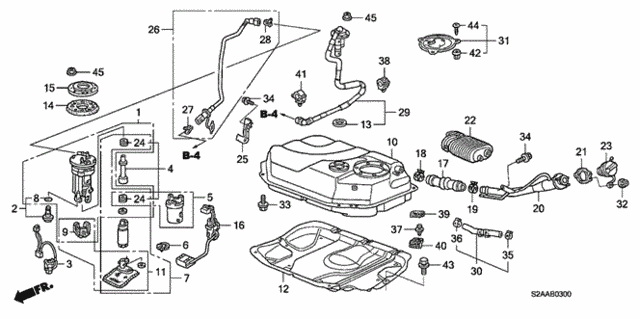 Fuel Tank for 2009 Honda S2000 #0