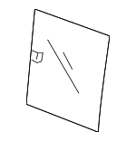 68054771AA - Body: Sliding Glass for Dodge: Ram 1500, Ram 2500, Ram 3500 | Ram: 1500, 1500 Classic, 2500, 3500 Image