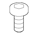 7147402849 - Body: Side Gate Trim Screw for BMW: 840i, 840i Gran Coupe, 840i xDrive, 840i xDrive Gran Coupe, M8, M8 Gran Coupe, M850i xDrive, M850i xDrive Gran Coupe, X1, X2, X3, X4, X5, X7, XM Image