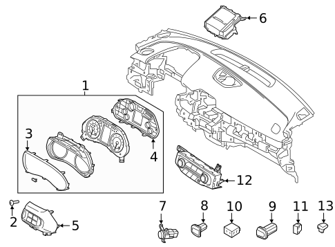 Controls for 2019 Hyundai Veloster #0