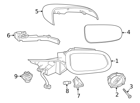 Mirrors for 2020 Jaguar XE #0