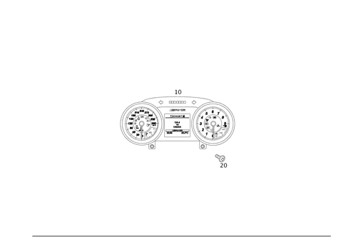 Instrument Cluster for 2014 Mercedes-Benz SLS AMG #0