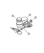 5015160AA - Service Brakes: Brake Master Cylinder for Mopar Image image