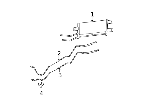 Trans Oil Cooler for 2007 Dodge Ram 1500 #0