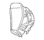 99650246104GRV - Body: Tail Light Pocket for Porsche Image