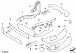 52107170739 - : Cover, Front Exterior Left for BMW Image