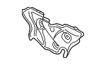 18121P30000 - Exhaust: Manifold Cover for Honda: Civic, Civic del Sol Image