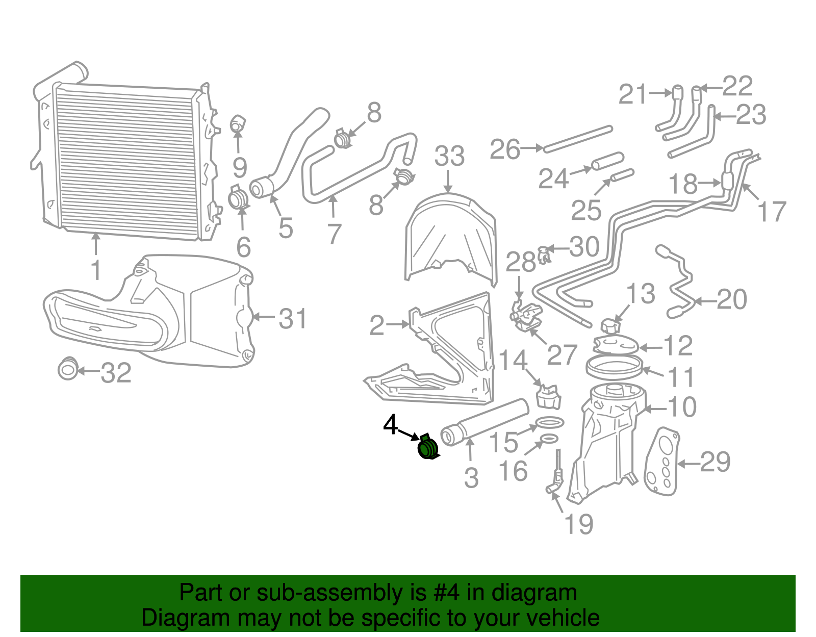 Upper Hose Clamp - Porsche (999-512-592-09)