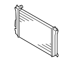 3D0121212C - Belts &amp; Cooling: Radiator for Volkswagen Image