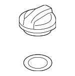 3D0121321B - Cooling System: Reservoir Cap for Volkswagen Image