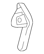 68391586AA - Body: Side Bracket for Mopar Image