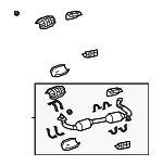 174500S110 - : Front Pipe for Toyota: Tundra Image