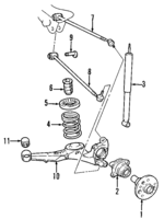 4853149137 - Suspension: Shock Absorber for Toyota Image