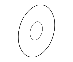 7L0887505 - Body: Retaining Bracket Lock Washer for Volkswagen: Touareg Image