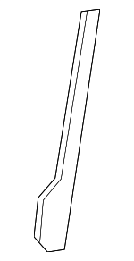 7L0885943B31X - Body: Armrest Bezel for Volkswagen: Touareg Image