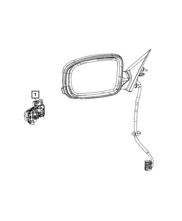 68170148AA - Electrical: Turn Signal Lamp, Right for Mopar Image