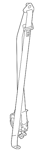 8191818950 - Electrical: Seat Belt Assembly for Isuzu Image