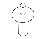 3541113 - Body: Bumper Cover Clip for Volvo Image