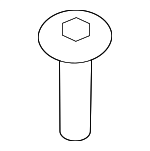 986116 - Body: Bumper Cover Screw for Volvo: 760, C30, C40 Recharge, C70, EC40, EX30, EX90, S40, S60, S60 Cross Country, S80, S90, V50, V60, V60 Cross Country, V70, V90, V90 Cross Country, XC60, XC70, XC90 Image