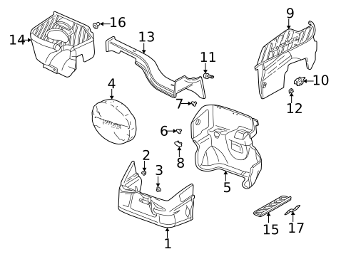 Interior Trim - Front Structure for 2003 Porsche 911 #0