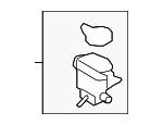 PSR11 - Steering: Motorcraftâ„¢ Reservoir Assembly for Ford Image