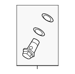 PSH577 - Steering: Motorcraftâ„¢ Pressure Hose Bolt for Ford Image