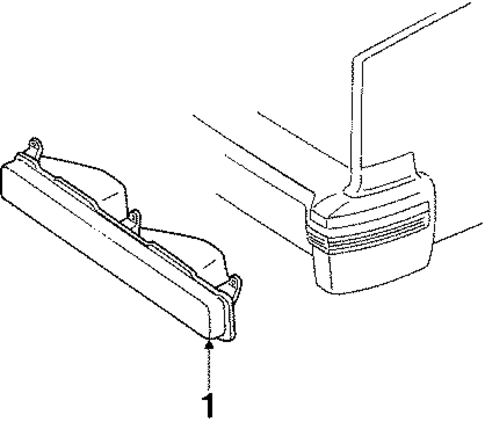 Park Lamps for 1984 Cadillac Eldorado #0