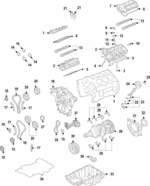 FT4Z6010D - Engine: Cylinder Block for Ford: Bronco, Edge, F-150, Fusion, Ranger | Lincoln: Continental, MKX, Nautilus Image