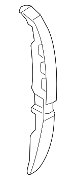 841411E010 - Body: Fender Insulator for Hyundai: Accent Image