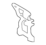 97035195901 - Brakes: Spring for Porsche: 718 Boxster, 718 Cayman, 718 Spyder, 911, 918 Spyder, Boxster, Cayenne, Cayman, Macan, Panamera Image