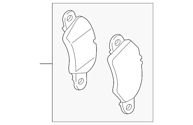 1 Set Of Brake Pads (9GT-698-151-D)