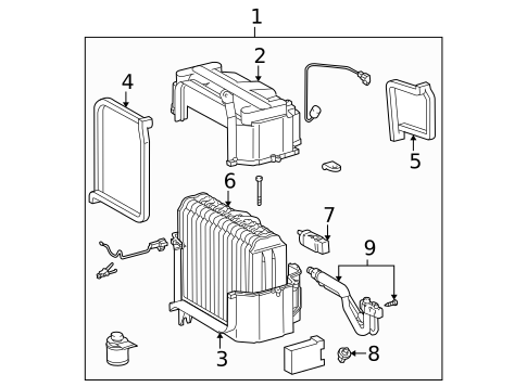 Evaporator Components for 2002 Toyota Tacoma #0