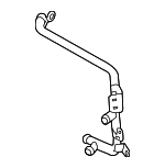 5Q0121070AH - Cooling System: Tube for Volkswagen: Beetle, Golf, Jetta Image