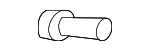 42753SB8661 - Tire &amp; Wheel: Tire Valve Stem for Honda Image