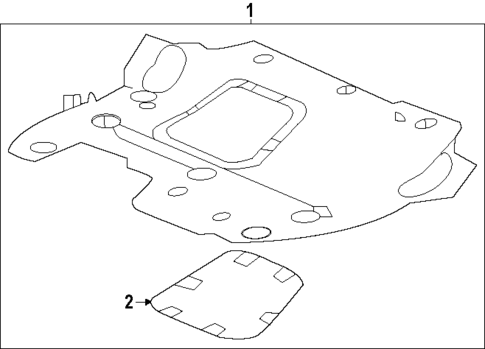 Splash Shields for 2024 Buick Envision #0
