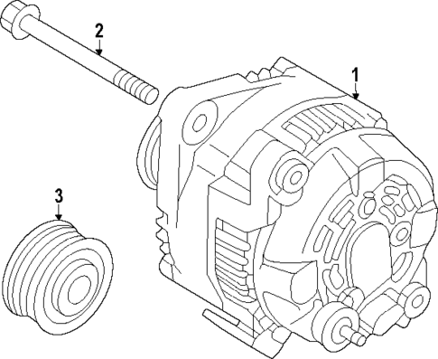Alternator for 2024 Hyundai Elantra N #0