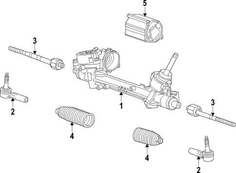Steering Gear & Linkage for 2015 Chevrolet Impala #2