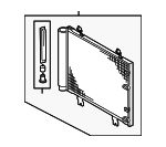 8846053030 - : Condenser Assembly for Lexus: IS250, IS350 Image