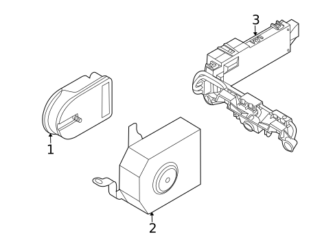 Anti-Theft Components for 2015 Volkswagen CC #0