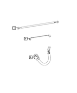 68606644AA - Electrical: Ground Strap for Dodge: Durango Image