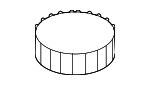 34505A51314 - Body: Reservoir Cap for BMW Image