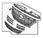 D10L50710J - : Grille Assembly for Mazda: CX-3 Image