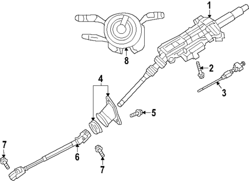 Steering Column Assembly for 2025 Mercedes-Benz G63 AMG #0