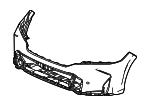 4711T56A50ZZ - Body: Bumper Cover for Honda Image