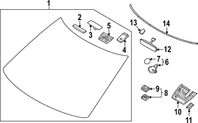 96030XG000 - : Trim Cover for Kia Image