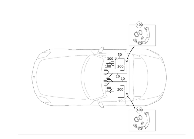 1718200005 - Electrical System: Wiring Harness for Mercedes-Benz: SLK280, SLK300, SLS AMG Image image
