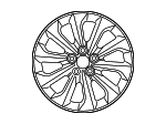 4261112F90 - : Wheel, Alloy for Toyota: Corolla Image
