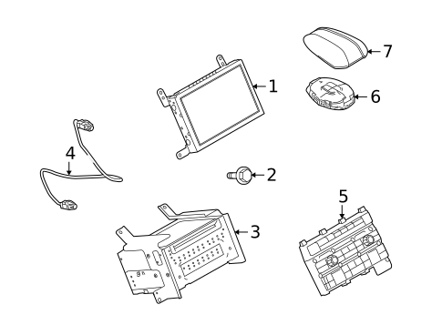 Controls for 2012 Ford Taurus #2